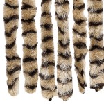 vidaXL Perdea pentru insecte, bej și maro, 100x200 cm, chenille vidaXL Perdea pentru insecte, bej și maro, 100x200 cm, chenille
