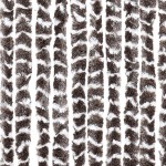vidaXL Perdea pentru insecte, maro și alb, 90x200 cm, chenille vidaXL Perdea pentru insecte, maro și alb, 90x200 cm, chenille