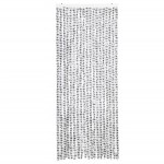 vidaXLPerdea pentru insecte gri deschis și gri închis56x200cm chenille vidaXLPerdea pentru insecte gri deschis și gri închis56x200cm chenille