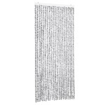 vidaXLPerdea pentru insecte gri deschis și gri închis90x200cm chenille vidaXLPerdea pentru insecte gri deschis și gri închis90x200cm chenille