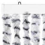 vidaXLPerdea pentru insecte gri deschis și gri închis100x200cmchenille vidaXLPerdea pentru insecte gri deschis și gri închis100x200cmchenille