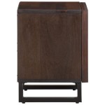 vidaXL Noptiere, 2 buc., 40x34x46 cm, lemn masiv de acacia vidaXL Noptiere, 2 buc., 40x34x46 cm, lemn masiv de acacia