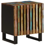vidaXL Noptiere, 2 buc., 40x34x46 cm, lemn masiv reciclat vidaXL Noptiere, 2 buc., 40x34x46 cm, lemn masiv reciclat