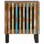 vidaXL Noptiere, 2 buc., 40x34x46 cm, lemn masiv reciclat vidaXL Noptiere, 2 buc., 40x34x46 cm, lemn masiv reciclat