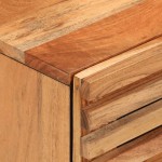 vidaXL Noptiere, 2 buc., 40x34x46 cm, lemn masiv de acacia vidaXL Noptiere, 2 buc., 40x34x46 cm, lemn masiv de acacia
