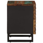 vidaXL Noptiere, 2 buc., 40x34x46 cm, lemn masiv reciclat vidaXL Noptiere, 2 buc., 40x34x46 cm, lemn masiv reciclat