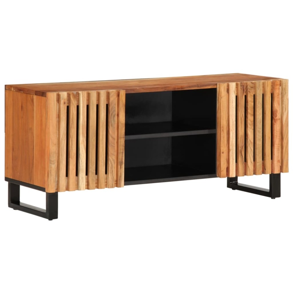 vidaXL Dulap TV, 105x34x46 cm, lemn masiv de acacia