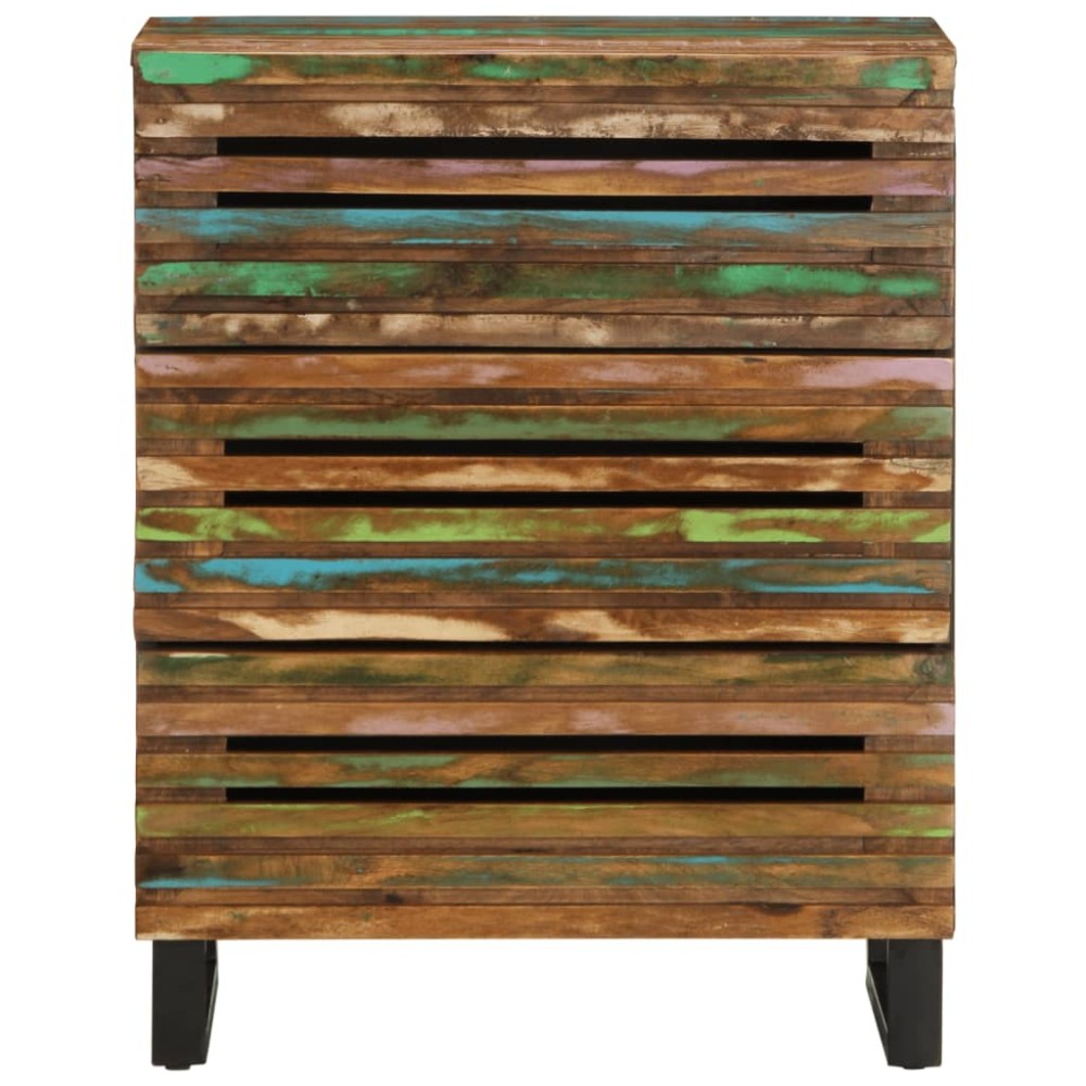 vidaXL Dulap, 60x34x75 cm, lemn masiv de acacia