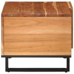 vidaXL Măsuță de cafea, 80x51x40 cm, lemn masiv de acacia vidaXL Măsuță de cafea, 80x51x40 cm, lemn masiv de acacia