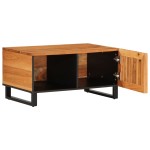 vidaXL Măsuță de cafea, 80x51x40 cm, lemn masiv de acacia vidaXL Măsuță de cafea, 80x51x40 cm, lemn masiv de acacia