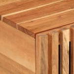 vidaXL Măsuță de cafea, 80x51x40 cm, lemn masiv de acacia vidaXL Măsuță de cafea, 80x51x40 cm, lemn masiv de acacia