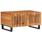 vidaXL Măsuță de cafea, 80x51x40 cm, lemn masiv de acacia vidaXL Măsuță de cafea, 80x51x40 cm, lemn masiv de acacia