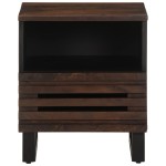 vidaXL Noptiere, 2 buc., 40x34x46 cm, lemn masiv de acacia vidaXL Noptiere, 2 buc., 40x34x46 cm, lemn masiv de acacia