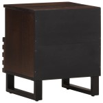vidaXL Noptiere, 2 buc., 40x34x46 cm, lemn masiv de acacia vidaXL Noptiere, 2 buc., 40x34x46 cm, lemn masiv de acacia
