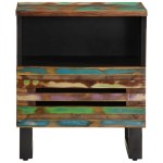 vidaXL Noptiere, 2 buc., 40x34x46 cm, lemn masiv reciclat vidaXL Noptiere, 2 buc., 40x34x46 cm, lemn masiv reciclat