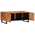 vidaXL Măsuță de cafea, 100x55x40 cm, lemn masiv de acacia vidaXL Măsuță de cafea, 100x55x40 cm, lemn masiv de acacia