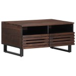 vidaXL Măsuță de cafea, maro, 80x55x40 cm, lemn masiv mango vidaXL Măsuță de cafea, maro, 80x55x40 cm, lemn masiv mango