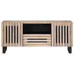 vidaXL Dulap TV, 100x34x46 cm, lemn masiv de mango