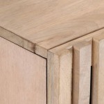 vidaXL Dulap TV, 100x34x46 cm, lemn masiv de mango