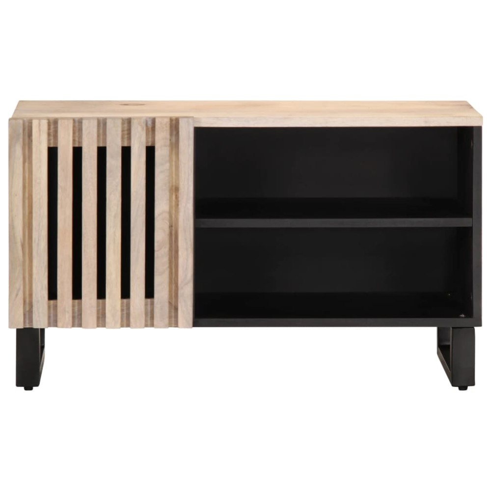 vidaXL Dulap TV, 80x34x46 cm, lemn masiv de mango