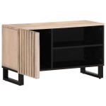 vidaXL Dulap TV, 80x34x46 cm, lemn masiv de mango