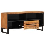 vidaXL Dulap TV, 100x34x46 cm, lemn masiv de acacia