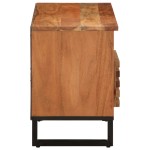 vidaXL Dulap TV, 100x34x46 cm, lemn masiv de acacia