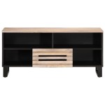 vidaXL Dulap TV, 100x34x46 cm, lemn masiv de mango
