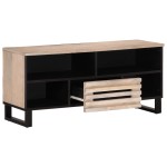 vidaXL Dulap TV, 100x34x46 cm, lemn masiv de mango