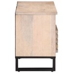 vidaXL Dulap TV, 100x34x46 cm, lemn masiv de mango