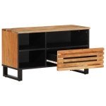 vidaXL Dulap TV, 80x34x46 cm, lemn masiv de acacia