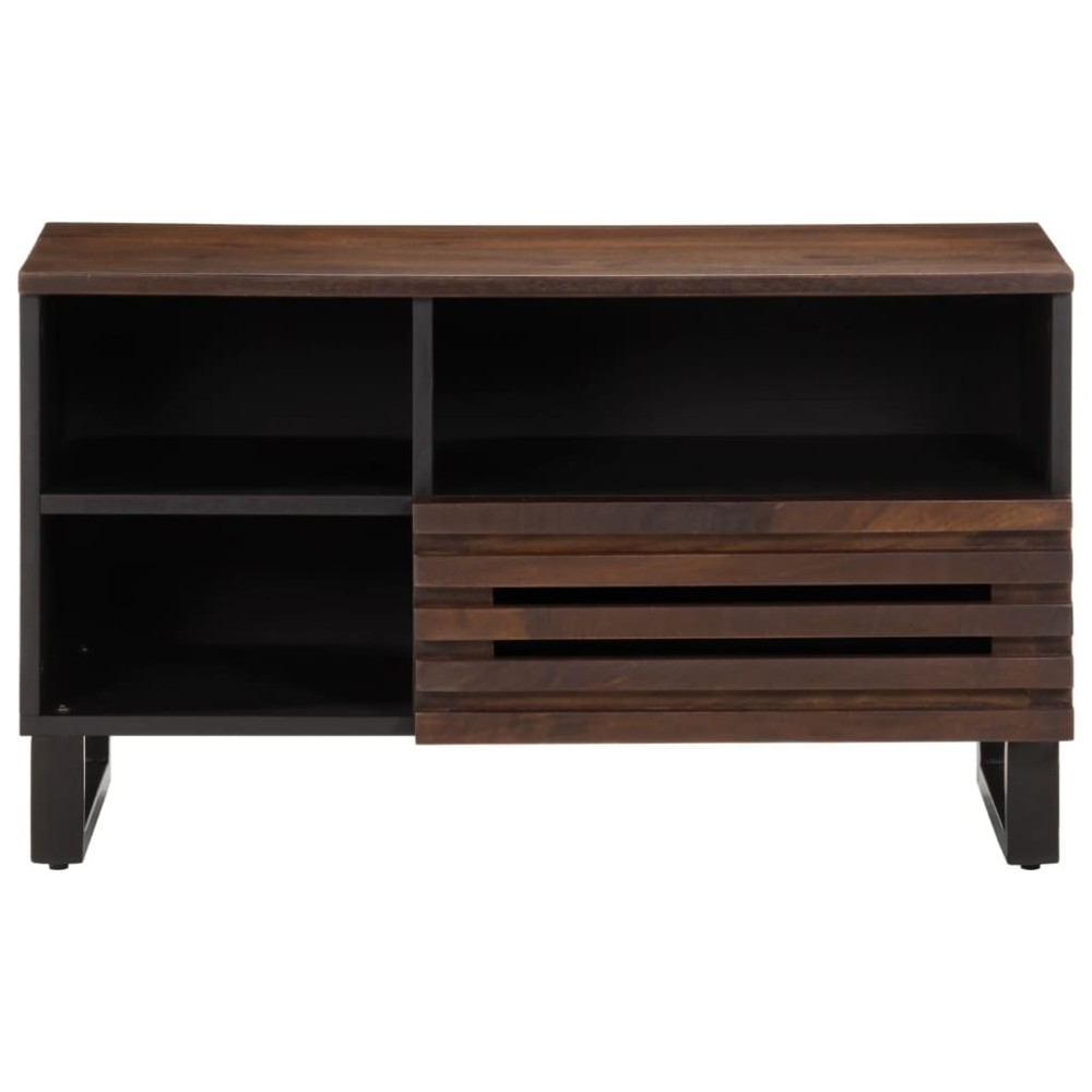 vidaXL Dulap TV maro 80x34x46 cm lemn masiv de mango