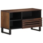 vidaXL Dulap TV maro 80x34x46 cm lemn masiv de mango vidaXL Dulap TV maro 80x34x46 cm lemn masiv de mango