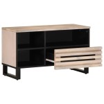 vidaXL Dulap TV, 80x34x46 cm, lemn masiv de mango