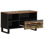 vidaXL Dulap TV, 80x34x46 cm, lemn masiv de acacia