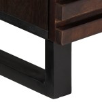 vidaXL Dulap TV, maro, 100x34x46 cm, lemn masiv de mango