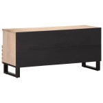 vidaXL Dulap TV, 100x34x46 cm, lemn masiv de mango