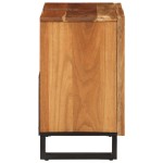 vidaXL Dulap pentru chiuveta de baie, 62x34x58 cm, lemn masiv acacia