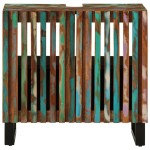 vidaXL Dulap pentru chiuveta de baie, 62x34x58 cm, lemn masiv acacia