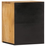vidaXL Dulap de perete de baie, 38x34x48 cm, lemn masiv mango brut vidaXL Dulap de perete de baie, 38x34x48 cm, lemn masiv mango brut