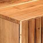 vidaXL Dulap de baie, 38x34x58 cm, lemn masiv de acacia