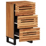 vidaXL Dulap, 40x34x75 cm, lemn masiv de acacia