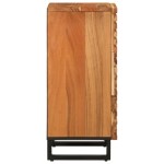 vidaXL Dulap, 40x34x75 cm, lemn masiv de acacia
