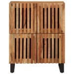 vidaXL Dulap, 60x34x75 cm, lemn masiv de acacia