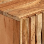 vidaXL Dulap, 60x34x75 cm, lemn masiv de acacia
