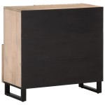 vidaXL Dulap, 80x34x75 cm, lemn masiv de mango vidaXL Dulap, 80x34x75 cm, lemn masiv de mango