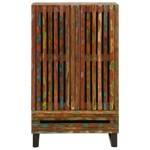 vidaXL Dulap înalt, 60x34x100 cm, lemn masiv de acacia