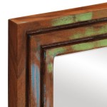 vidaXL Oglindă de baie, 50x70 cm, lemn masiv de acacia și sticlă vidaXL Oglindă de baie, 50x70 cm, lemn masiv de acacia și sticlă