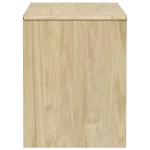 vidaXL Dulap TV "SAUDA", stejar, 99x43x55 cm, lemn masiv de pin