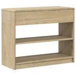 vidaXL Măsuță consolă "SAUDA", stejar, 89,5x36,5x73 cm, lemn masiv pin vidaXL Măsuță consolă "SAUDA", stejar, 89,5x36,5x73 cm, lemn masiv pin